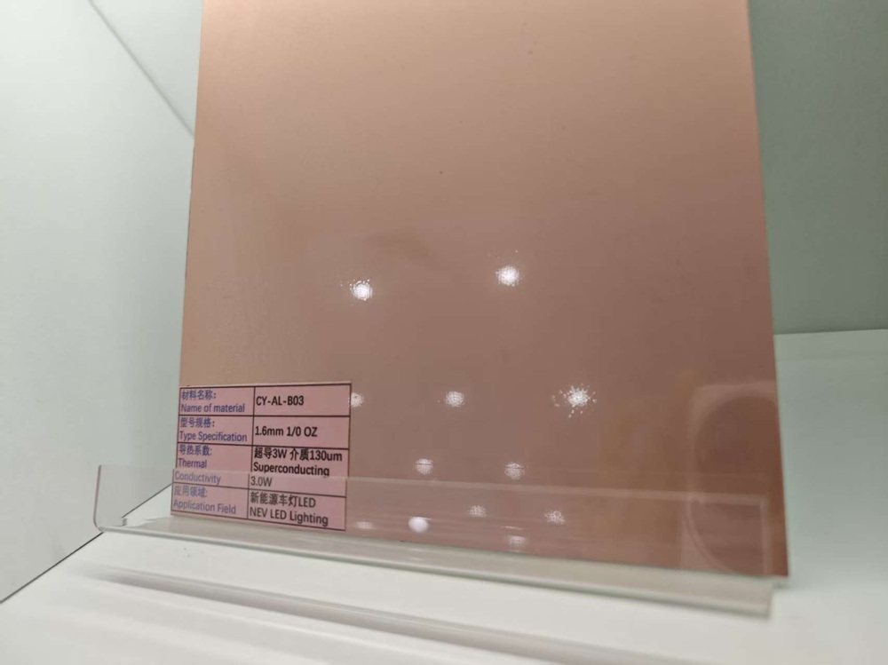 ChengYue 3.0W/m·K Grade Aluminum Base CCL for NEV LED Lighting PCB